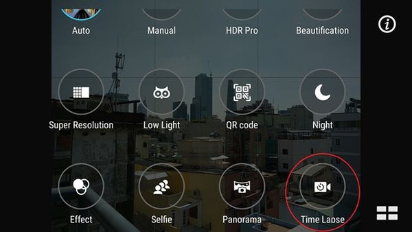 Cách quay video Time-lapse trên điện thoại Android