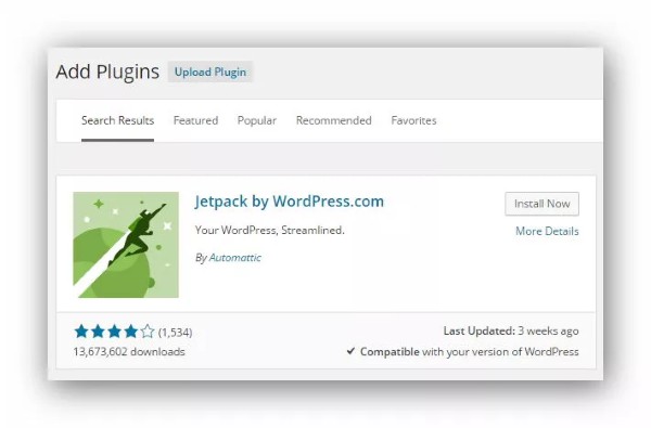 Cách cài đặt và kích hoạt plugin Jetpack